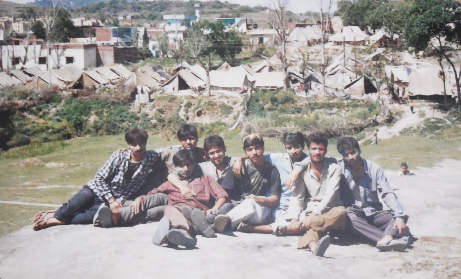 Kashmiri-Pandit-refugee-camp-in-tents-1993.-Garhi-Udhampur-JKIndia
